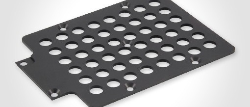 MultiComplex clinical perforated sheet milled out of steel